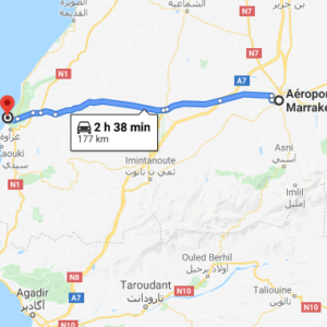 Traslado Aeropuerto de Marrakech a Essaouira