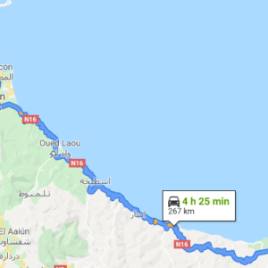 Traslado Ceuta a Alhucemas