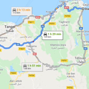 Traslado Ceuta a Asilah