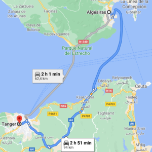 Ferry + Traslado a Tánger desde Algeciras