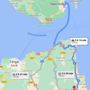 Ferry + Traslado a Tetuán desde Algeciras